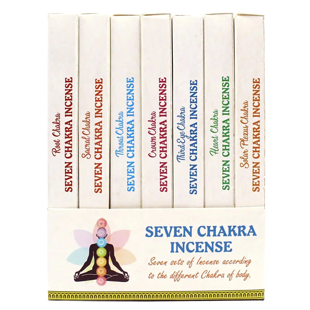 Seven Chakra Tibetan Incense Set (Nepa Crafts) | Incense | Wiccan Center
