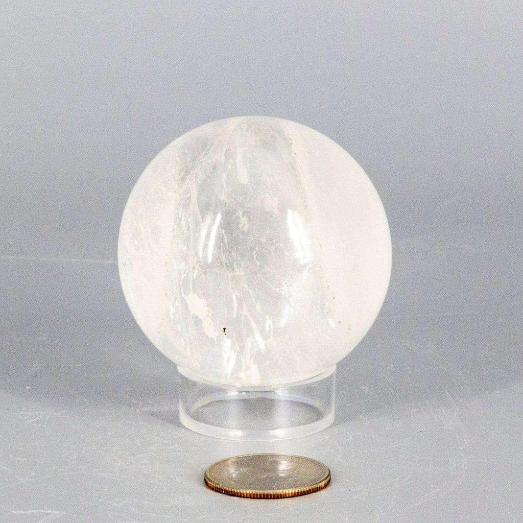 Natural Quartz Sphere Master Healer 53-55mm