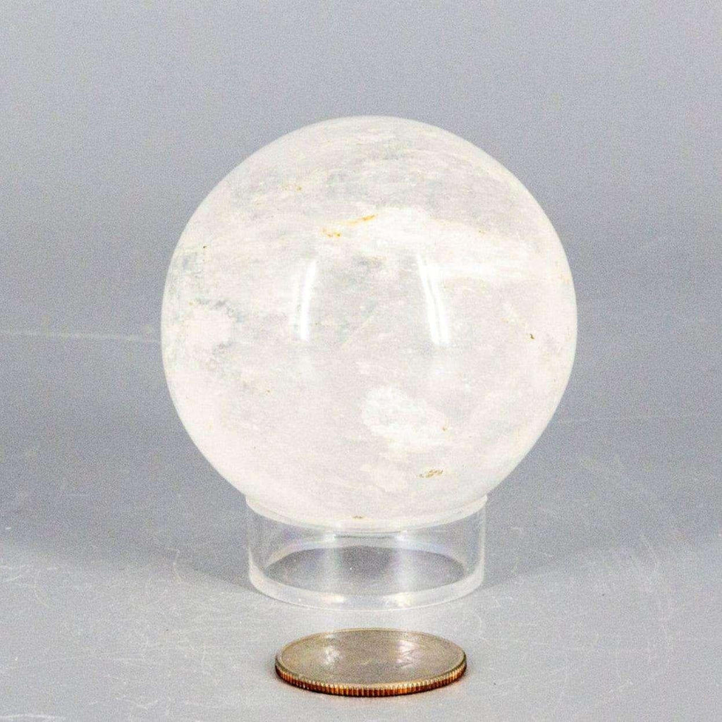 Natural Quartz Sphere Master Healer 53-55mm