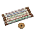 Natural Aromatic Incense Sticks with Wooden Holder (Set of 5) | Incense | Wiccan Center