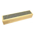 Natural Finish Wood Incense Box Burner - Large | Incense Burner | Wiccan Center