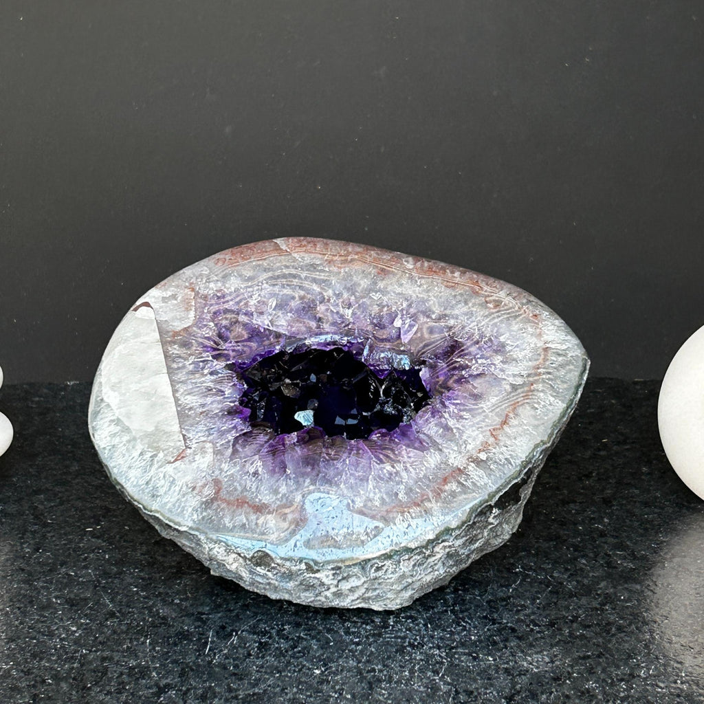 Natural Amethyst & Quartz Geode | Amethyst Geodes | Wiccan Center