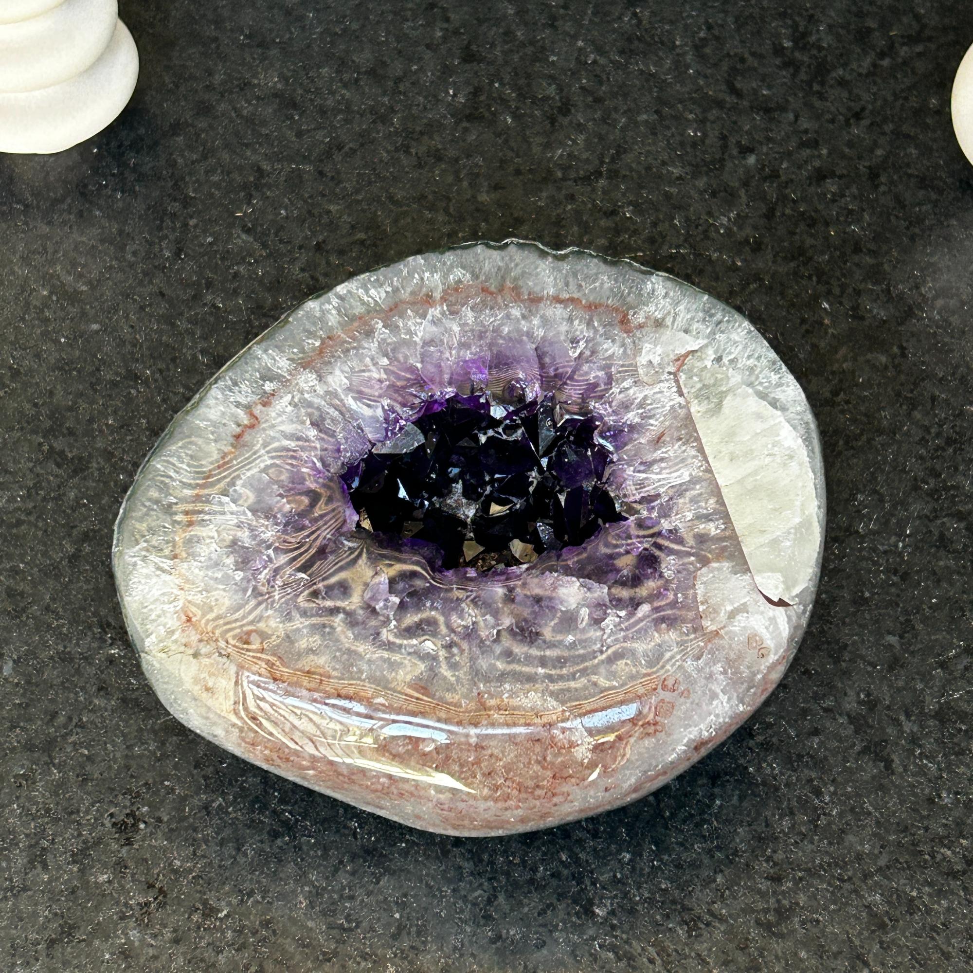 Natural Amethyst & Quartz Geode | Amethyst Geodes | Wiccan Center
