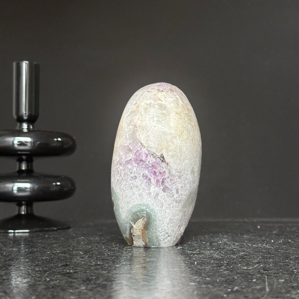 Natural Amethyst Quartz Geode Egg | Amethyst Geodes | Wiccan Center