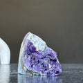 Natural Deep Purple Uruguay Amethyst Crystal Geode | Amethyst Geodes | Wiccan Center