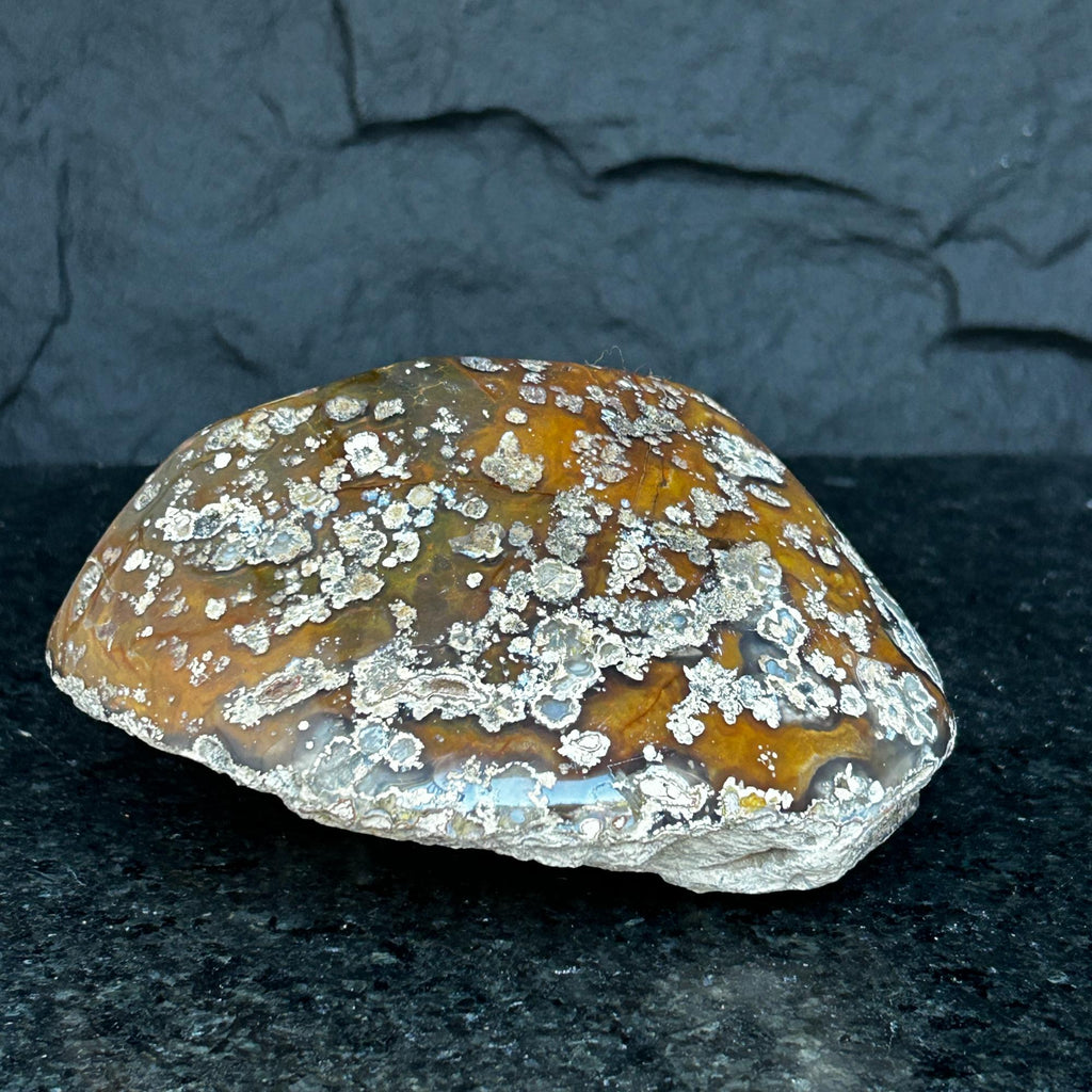 Natural Quartz Stone Geode, Flat Geode with Agate formations, Uruguayan Cave | Amethyst Geodes | Wiccan Center