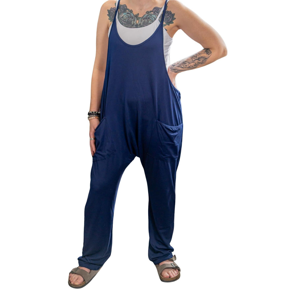 Spaghetti Strap Jumpsuit with Pockets | | Wiccan Center