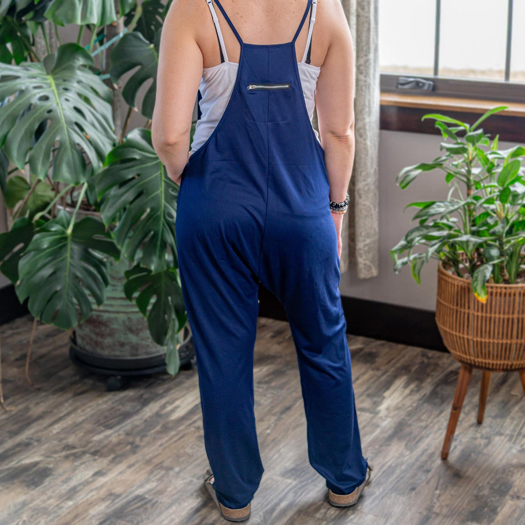 Spaghetti Strap Jumpsuit with Pockets | | Wiccan Center