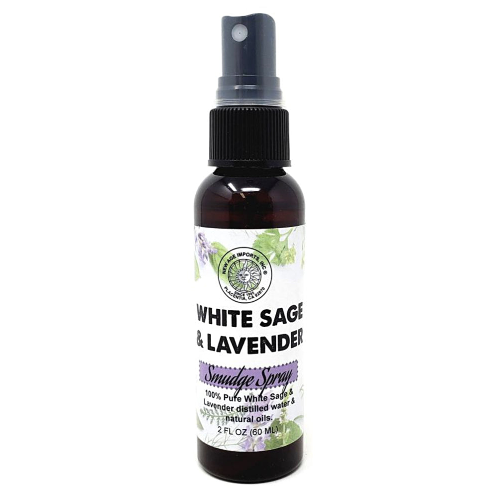 New Age Smudging Spray - White Sage & Lavender 2 oz | Spray | Wiccan Center