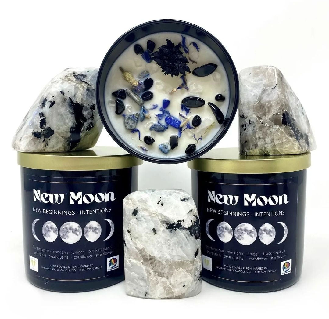 New Moon/ Full Moon Candles | Candle | Wiccan Center