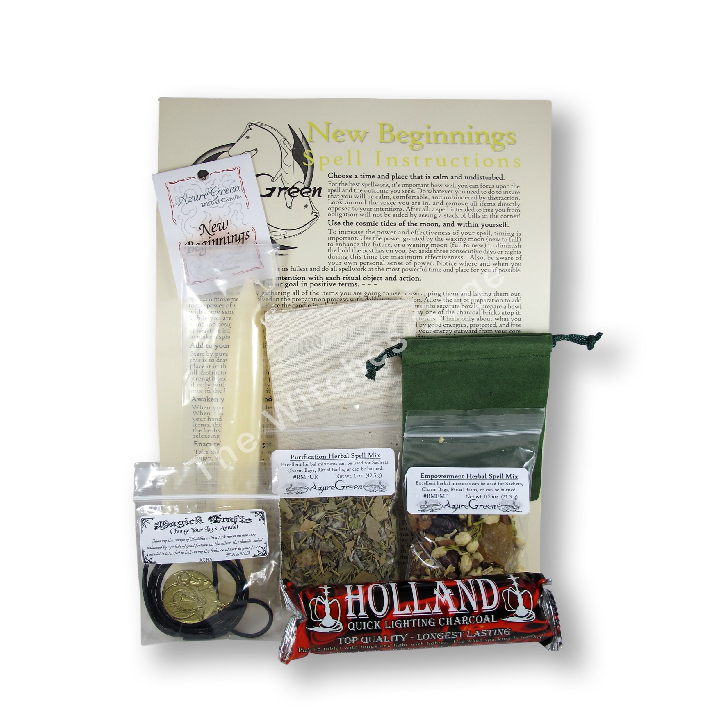 New Beginnings Ritual Spell Kit | Ritual Spell Kit | Wiccan Center