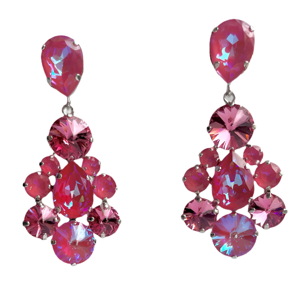 Barbie Pink Shimmer  Earrings