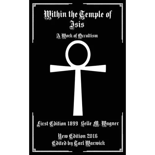 Within the Temple of Isis: A Work of Occultism - Paperback