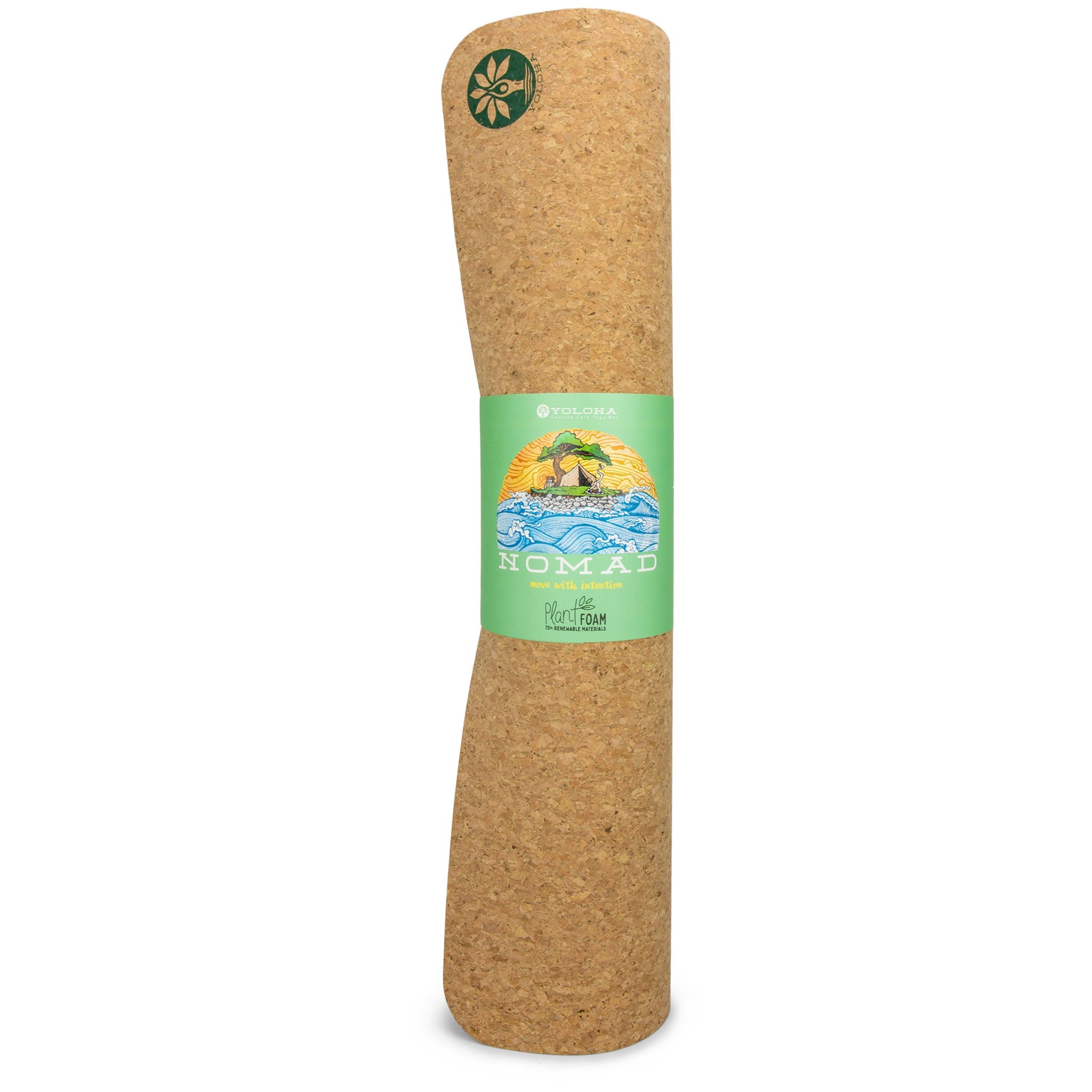 Pond of Harmony Nomad Cork Yoga Mat | Yoga & Pilates Mats | Wiccan Center