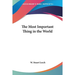The Most Important Thing in the World - Paperback | Books | Wiccan Center