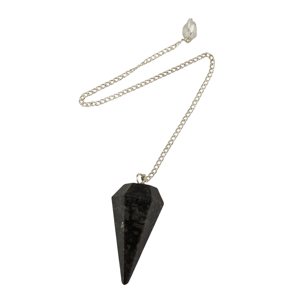 Nuummite Faceted Pendulum | Religious Items | Wiccan Center