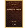 Significance of Birthdays - Paperback | Books | Wiccan Center