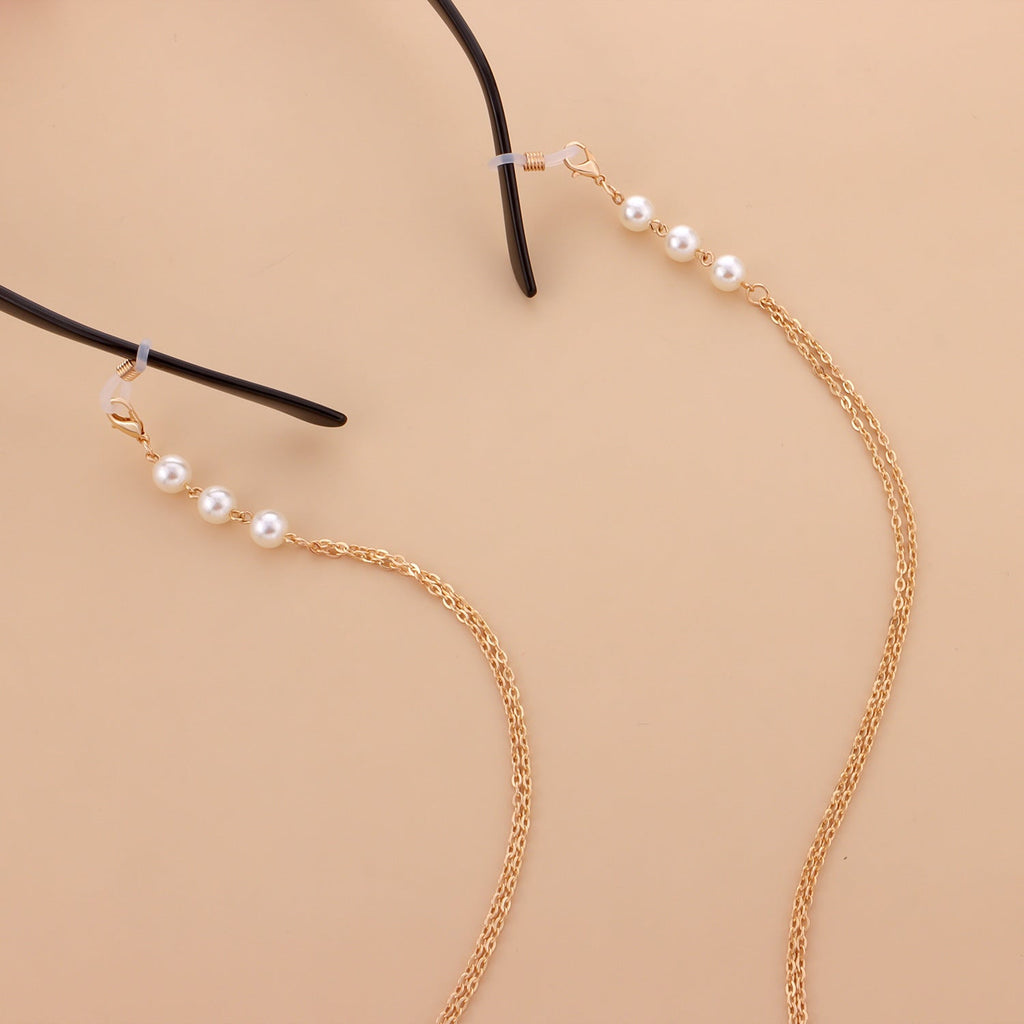 Pearl Glasses Chain Necklace Sunglasses Eyewear | Body Jewelry | Wiccan Center