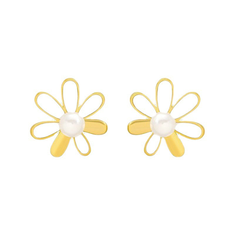 Daisies pearl Earring | Earring | Wiccan Center