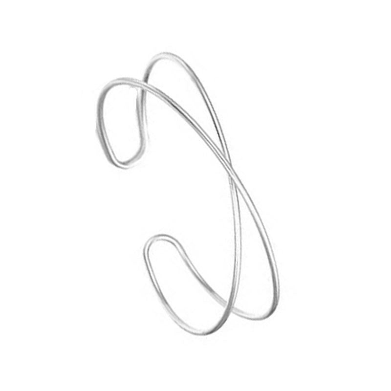 Geometric Metal Armband Exaggerated Personalized Leaf Bracelet | Bracelet | Wiccan Center