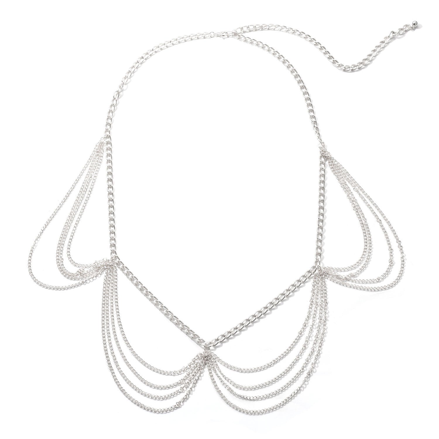 Sexy Beach Bikini Thin Belly Chain Simple Geometric Exaggerated Fringe Waist Chain Jewelry | Body Jewelry | Wiccan Center