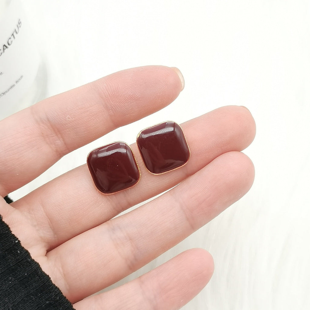 Geometric Simple Square Earrings | Earring | Wiccan Center