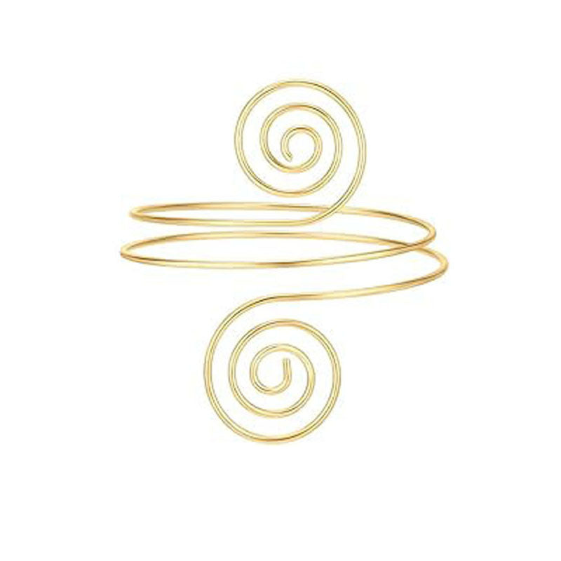 Geometric Metal Armband Exaggerated Personalized Leaf Bracelet | Bracelet | Wiccan Center