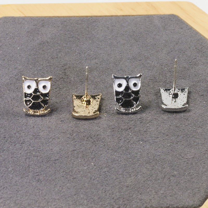 Owl Clover Stud Earrings Set | Earring | Wiccan Center