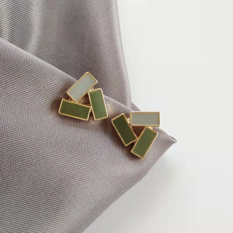 Geometric Triangle Earrings | Earring | Wiccan Center