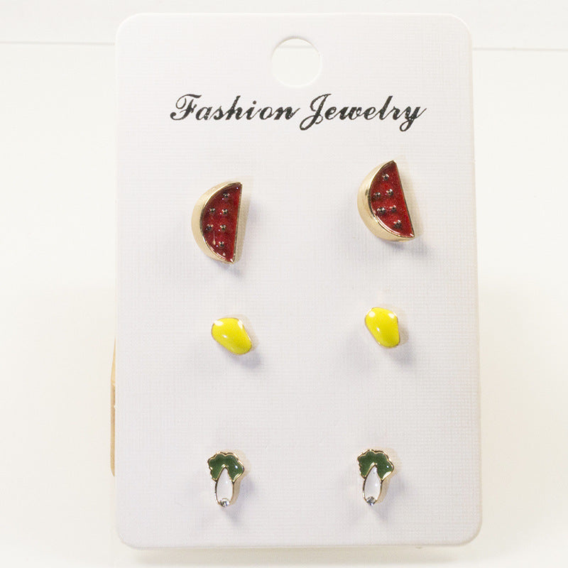 Watermelon cabbage Earring Set | Earring | Wiccan Center