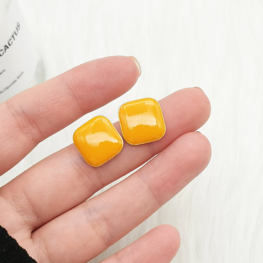 Geometric Simple Square Earrings | Earring | Wiccan Center