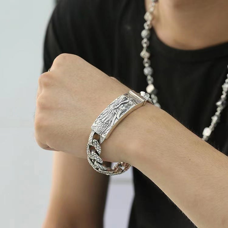 Domineering dragon pattern bracelet | | Wiccan Center