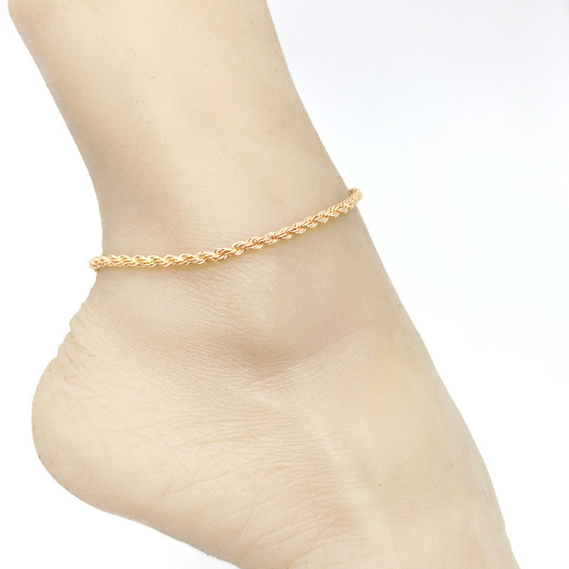 Rope Chain Anklet Women Beach Jewelry | Body Jewelry | Wiccan Center