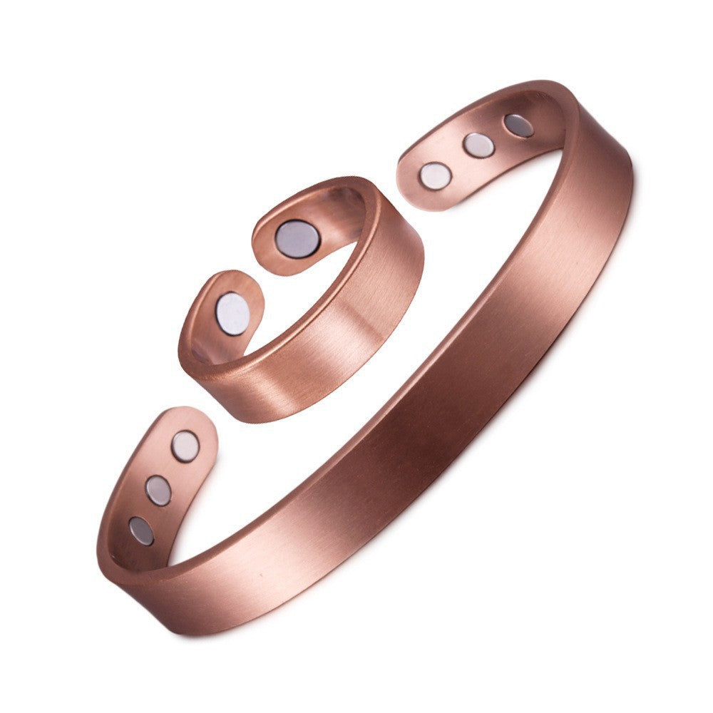 Atmospheric Lucky Tree Magnet Red Copper Health Care Bracelet | Bracelet | Wiccan Center