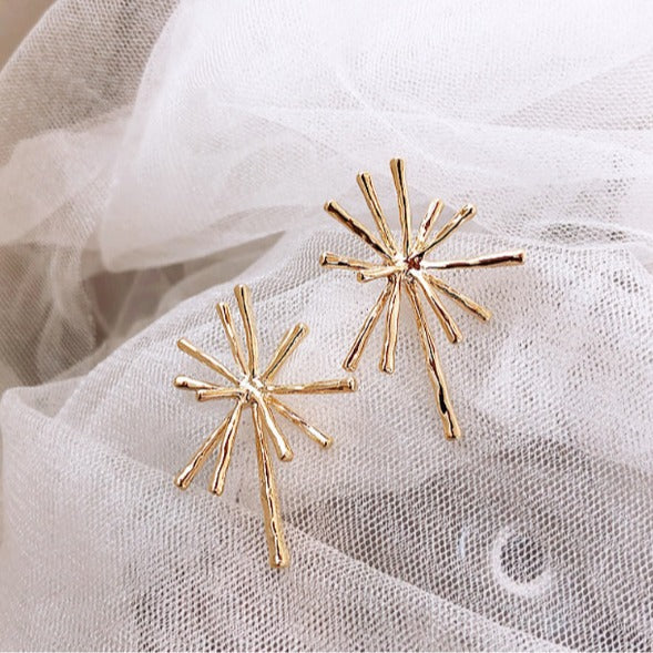 Irregular Fireworks Stud Earrings | Earring | Wiccan Center