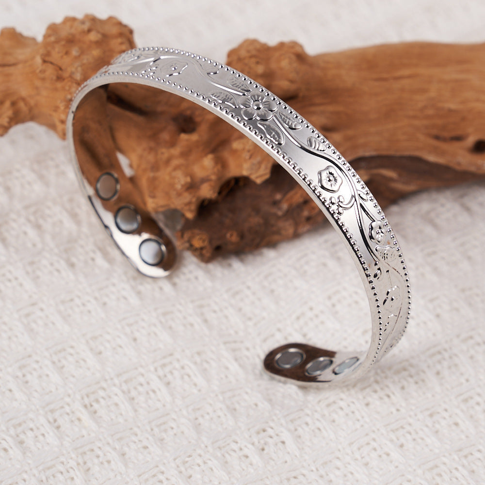 Atmospheric Lucky Tree Magnet Red Copper Health Care Bracelet | Bracelet | Wiccan Center