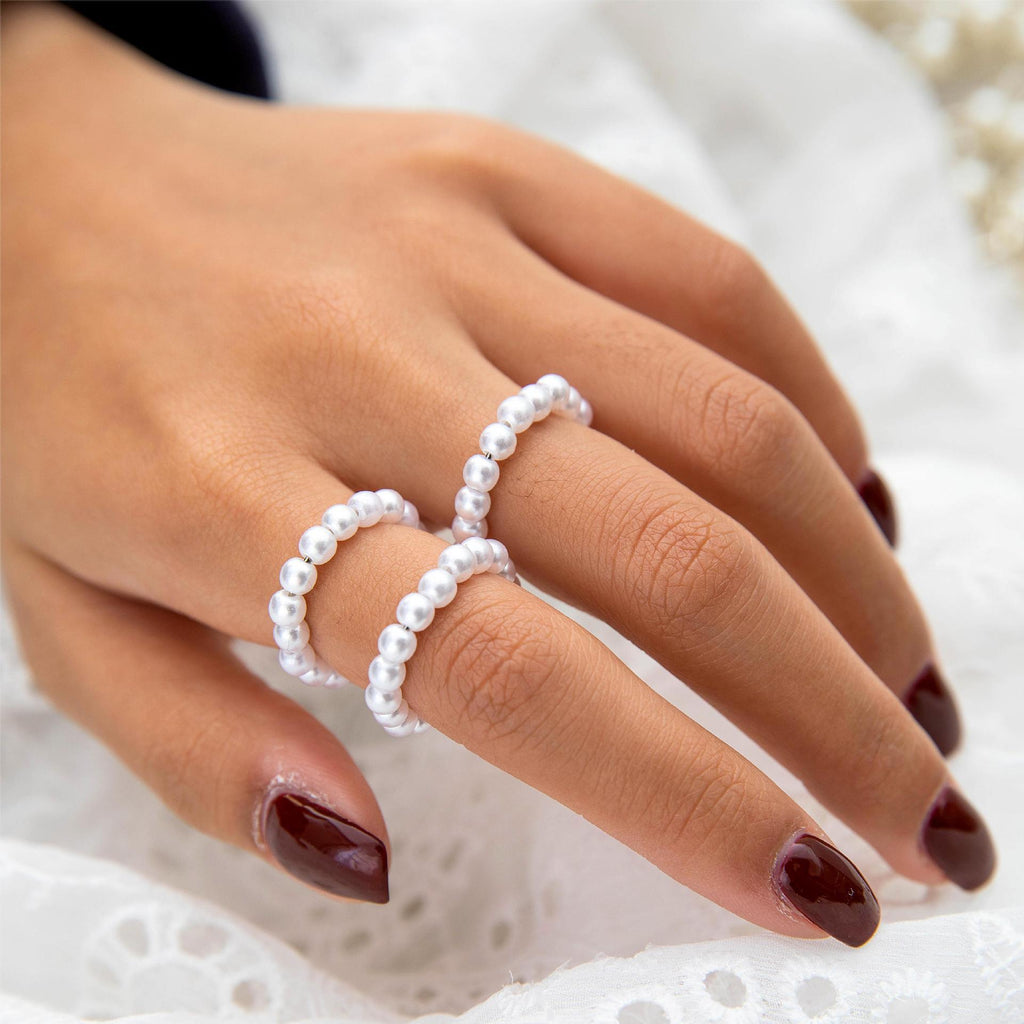 Pearl Bead Ring | Bracelet | Wiccan Center