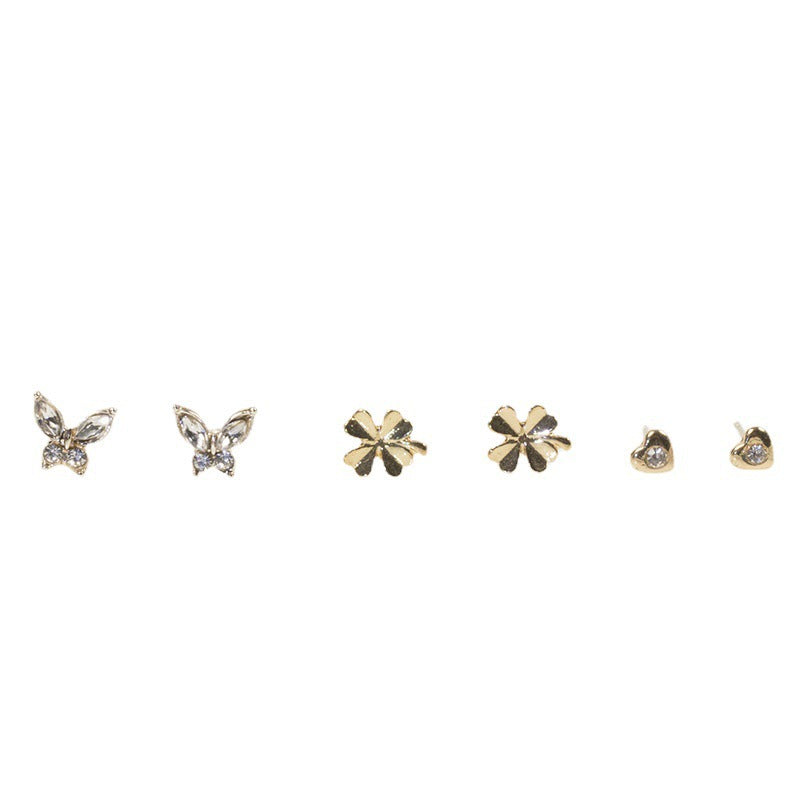 Butterfly stud earrings set | Earring | Wiccan Center