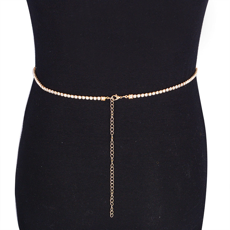 Women Sexy Rhinestone Waist Chain for Body Jewelry | Body Jewelry | Wiccan Center