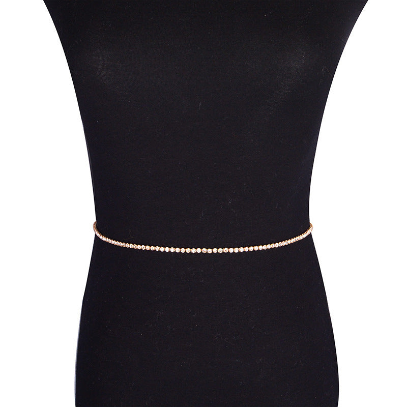 Women Sexy Rhinestone Waist Chain for Body Jewelry | Body Jewelry | Wiccan Center