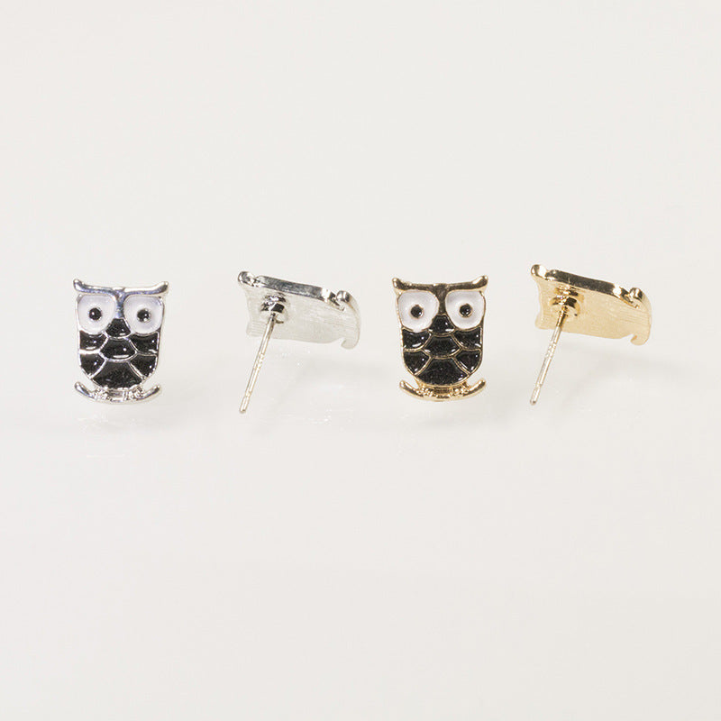Owl Clover Stud Earrings Set | Earring | Wiccan Center