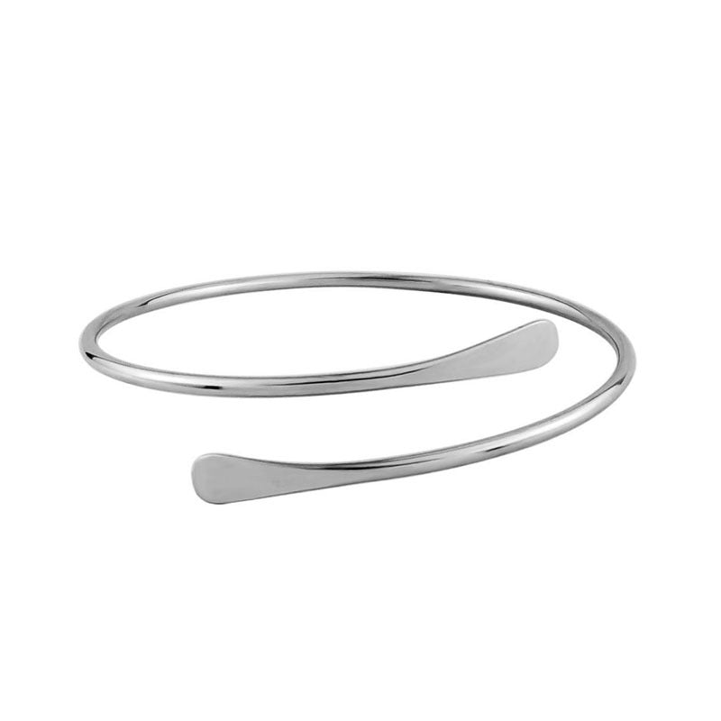 Women's Open Armband Gold Sier Personality Flattening Bracelet | Bracelet | Wiccan Center