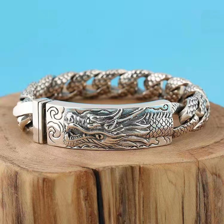 Domineering dragon pattern bracelet | | Wiccan Center