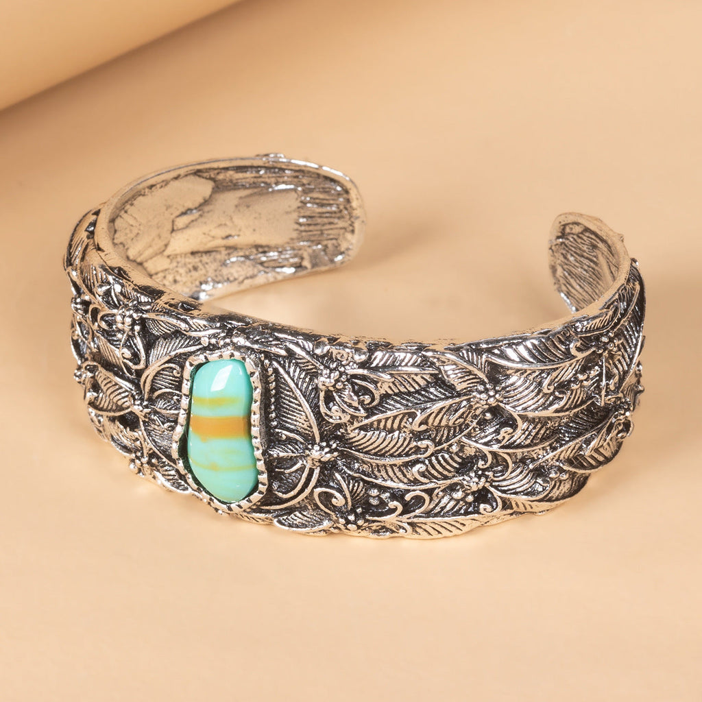 Women's Retro Indian Style Opening Bohemian Thai Bracelet