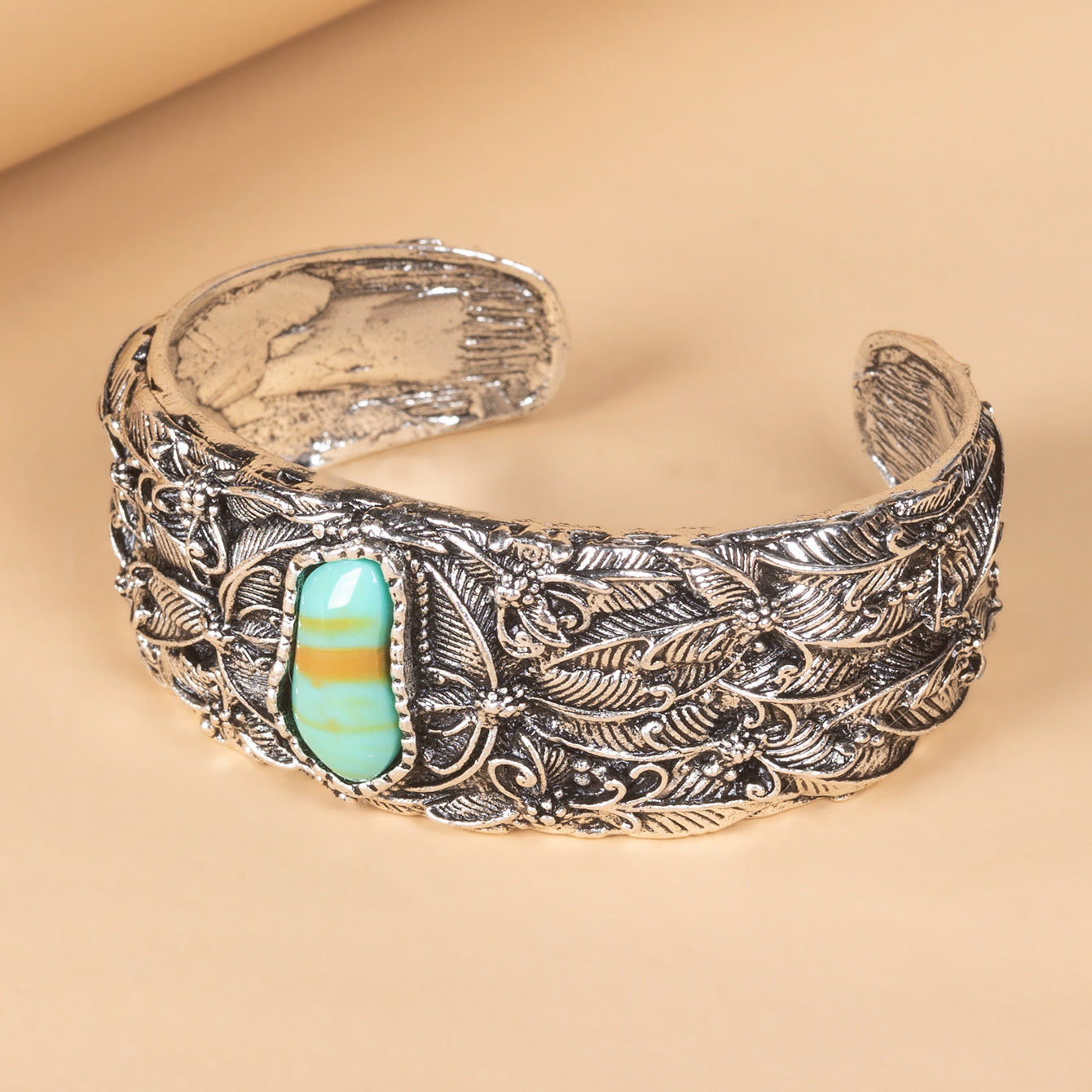Women's Retro Indian Style Opening Bohemian Thai Bracelet