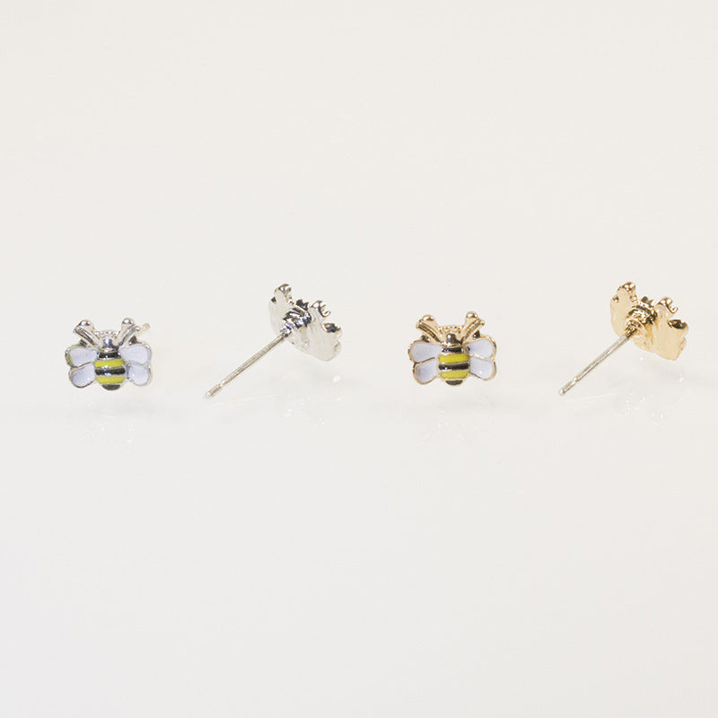 Swan Bee Stud Earrings Set | Earring | Wiccan Center