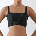 Body Chain Custom Bikini Chest Cross Body Necklace | Body Jewelry | Wiccan Center