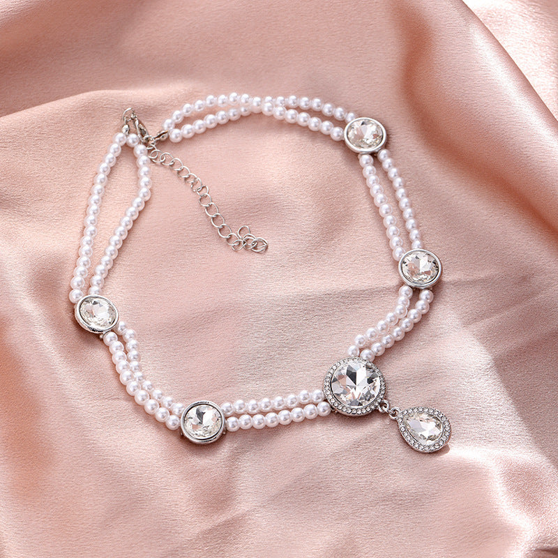 Vintage Irregular Exaggerated Pearl Necklace | necklace | Wiccan Center