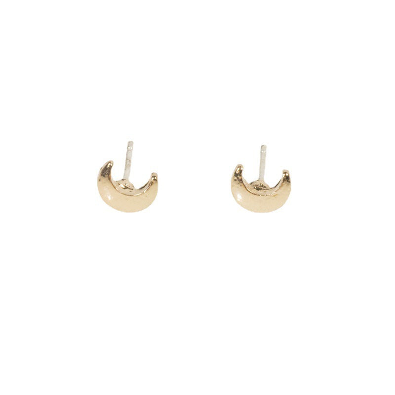 Small Moon Shape Cute Earrings | Earring | Wiccan Center