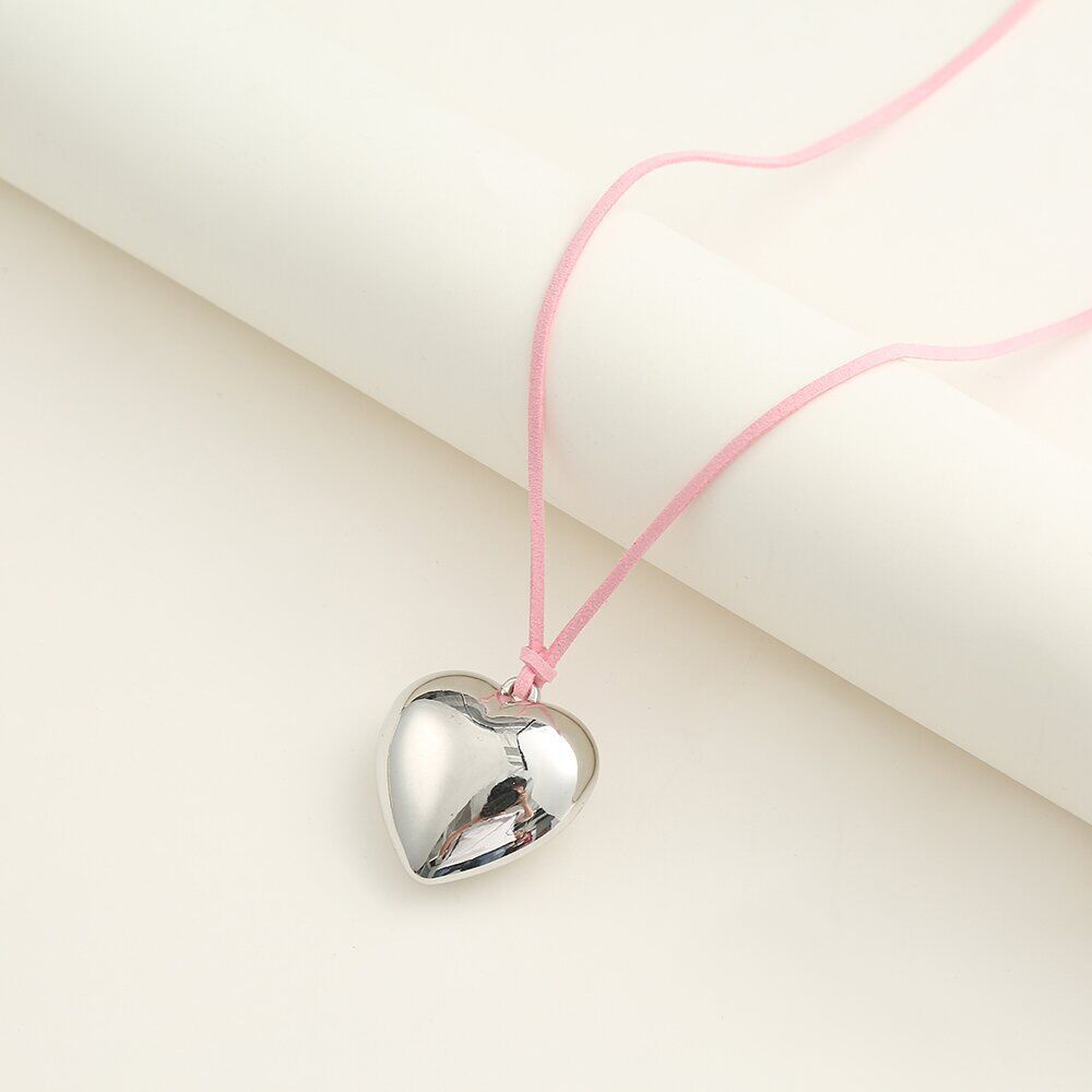 Wax Line Bowknot Beloved Heart Necklace | Necklace | Wiccan Center